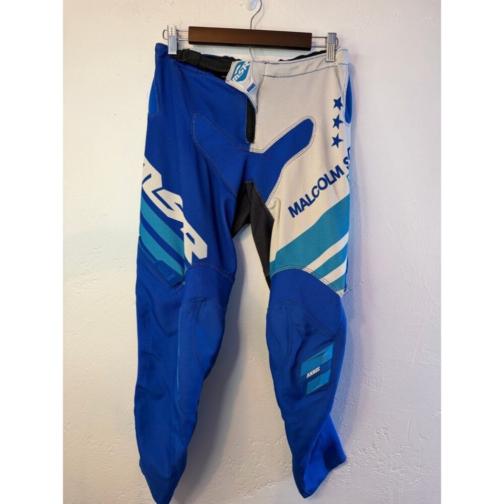 Malcolm Smith Men's Blue Motocross Pants